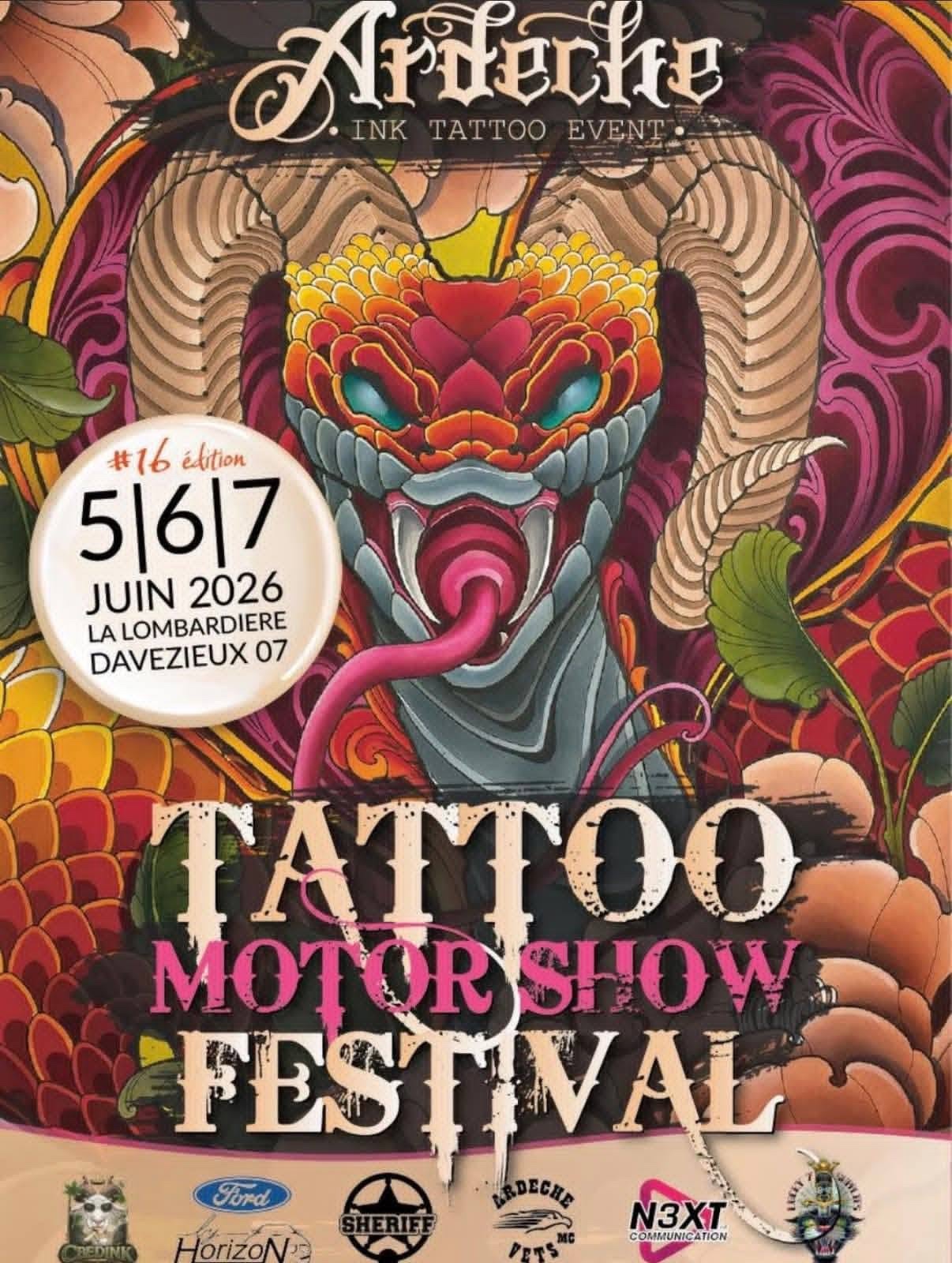 Tattoo Motor Show Festival 2026